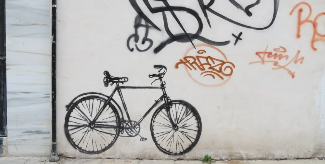 Bicicletas con mensaje