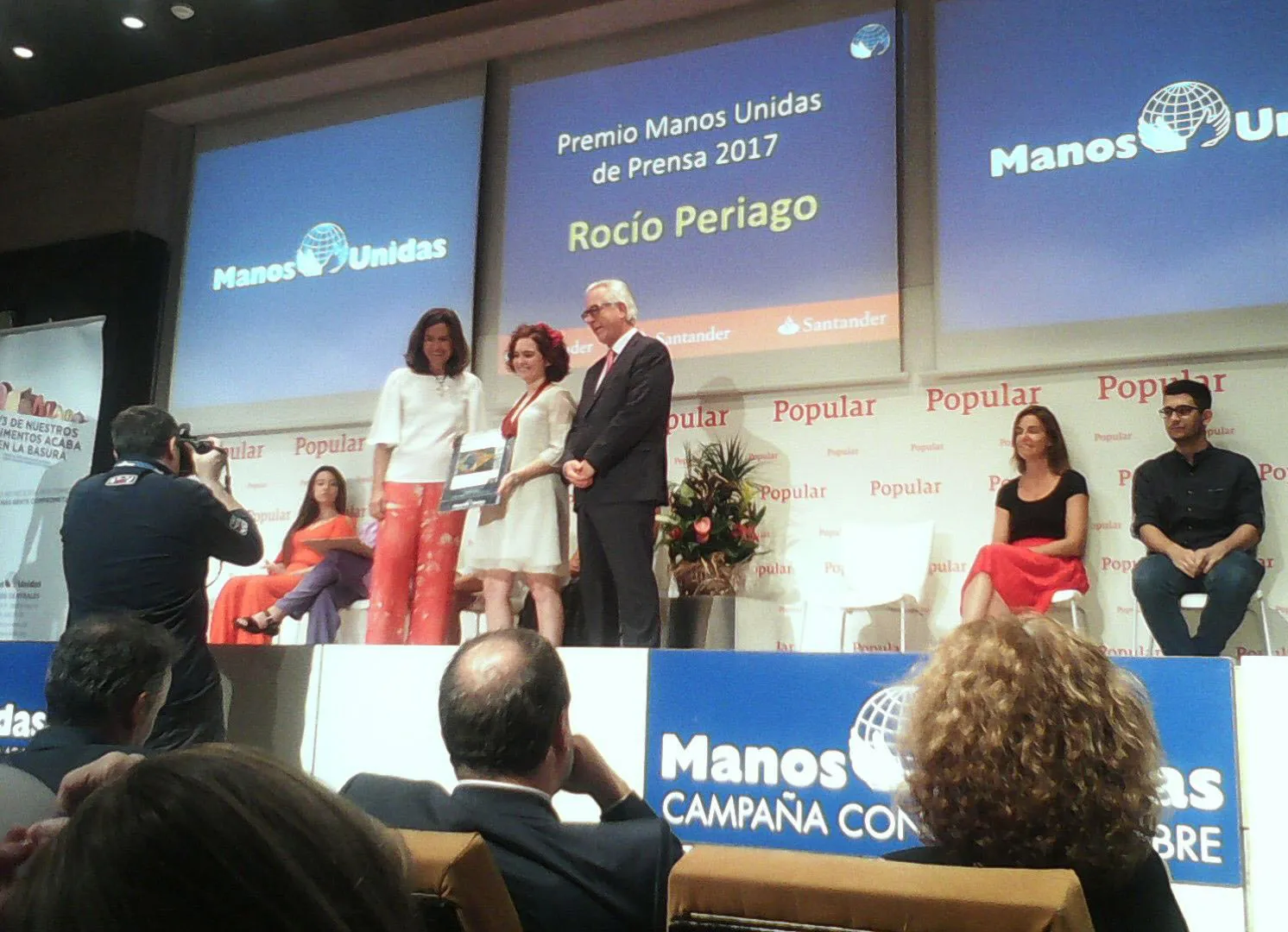 Segundo premio de periodismo Manos Unidas