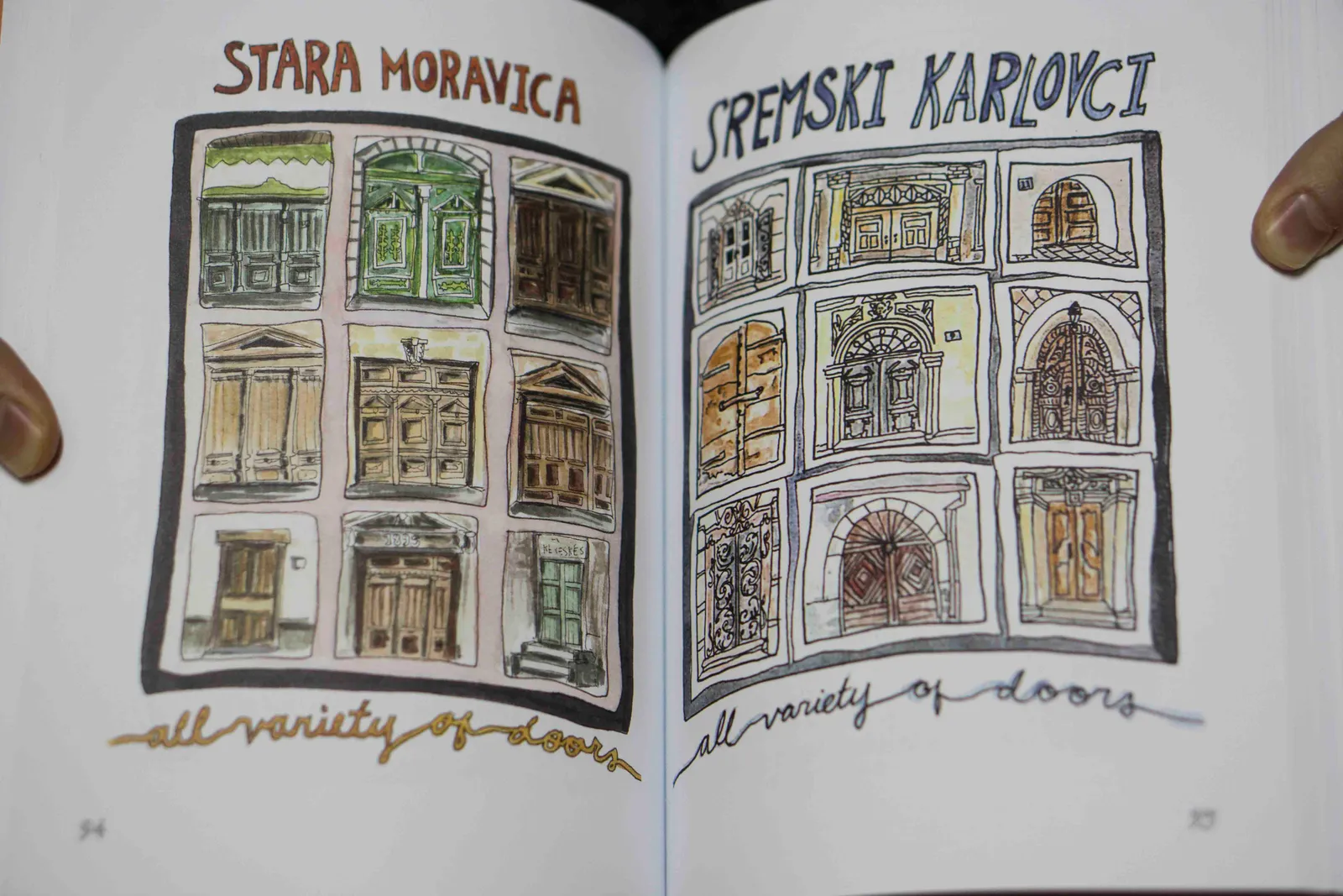 Cuadernos de viaje. Snippets of Serbia