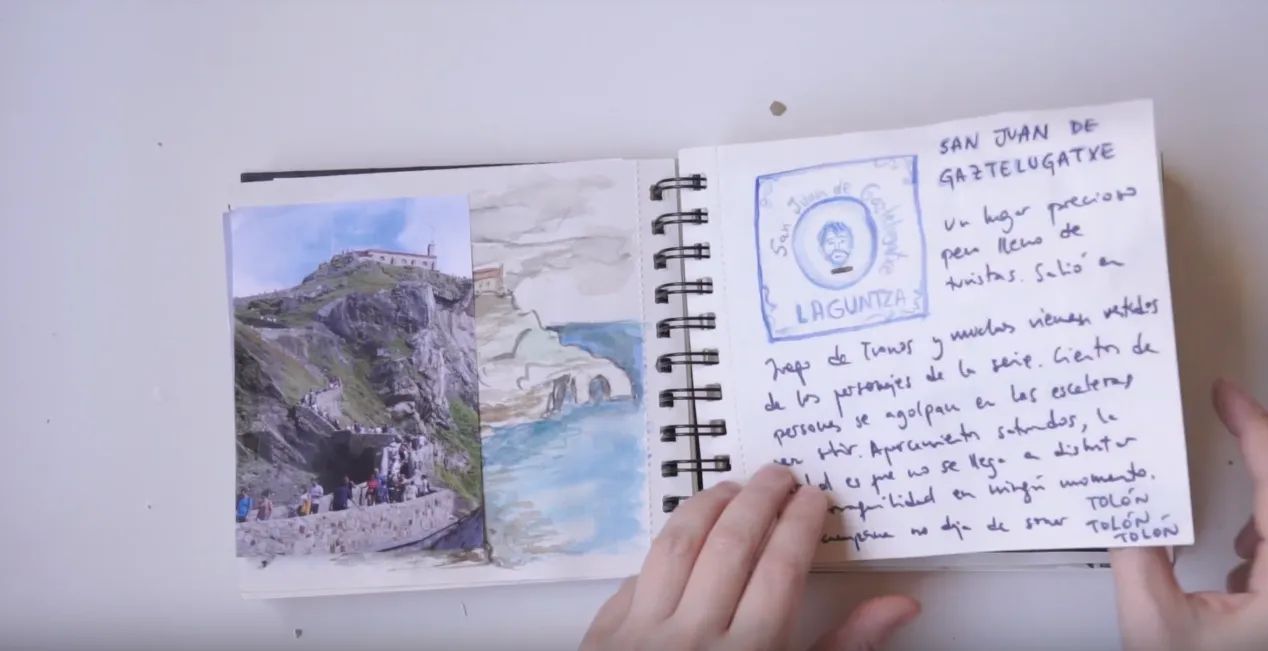 Cuaderno de Viaje. Ruta en coche por el norte de España